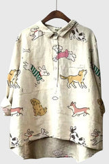 Elva - Vintage Pet Blouse