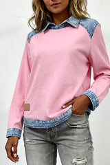 Amelie – Layered Collar Knit Sweater