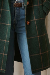 Virelle – Heritage Check Wool Coat