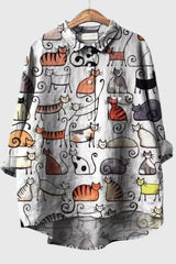 Lumi - Vintage Animal Blouse