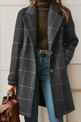 Virelle – Heritage Check Wool Coat