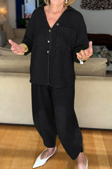 Mira – Cotton Linen Two-Piece Set