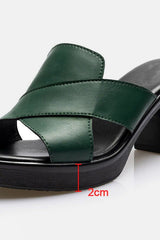 Velira – Cross Strap Heeled Sandals