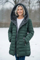 Everly – Winter Luxe Hooded Puffer Coat