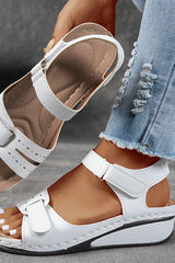 Luna - Comfort Strap Wedge Sandals