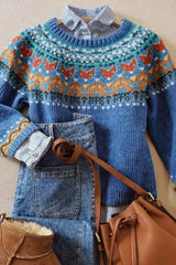Velvo - Classic Vintage Knit Sweater