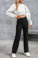 Casual Wide Leg Pants