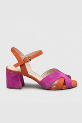 Veloura – Colourblock Heeled Sandals