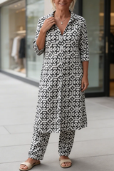 Zahara – Printed Relaxed Co-Ord Set