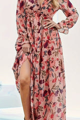 Rosalie – Sunset Bloom Maxi Dress