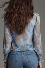 Selora – Sheer Lace Detail Blouse