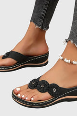 Marisol - Floral Comfort Thong Sandals