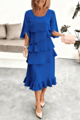 Ebonelle - Elegant Tiered Evening Dress
