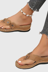 Marisol - Floral Comfort Thong Sandals