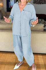 Mira – Cotton Linen Two-Piece Set