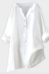 Marina – Relaxed Cotton Button Tunic