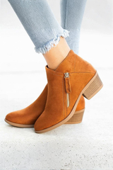 Camille – Elegant Zip Ankle Boots