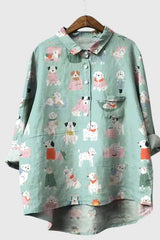 Elva - Vintage Pet Blouse