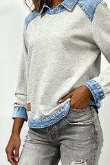 Amelie – Layered Collar Knit Sweater