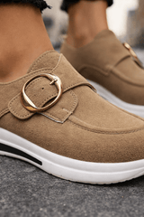 Solivana - Buckle Comfort Slip-Ons
