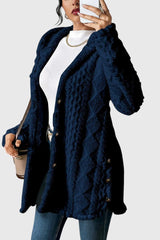 Gladys - Comfortable Mid-length Cardigan