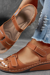 Luna - Comfort Strap Wedge Sandals