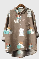 Elva - Vintage Pet Blouse