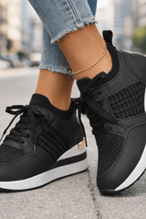 Celestique - Luxe Knit Comfort Sneakers