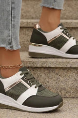 Velmora - Luxe Contrast Comfort Sneakers