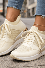 Celestique - Luxe Knit Comfort Sneakers