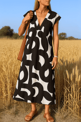 Midnight Muse Dress – Printed Dress
