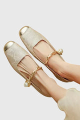 Olivette - Vintage Charm Leather Pumps