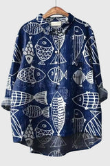 Lumi - Vintage Animal Blouse