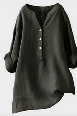 Marina – Relaxed Cotton Button Tunic