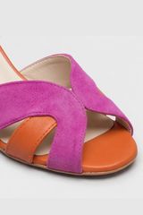 Veloura – Colourblock Heeled Sandals