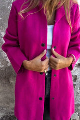 Mich - Buttoned Hooded Jacket