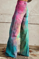 Jennifer - Colorful Wide Leg Pants