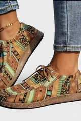 Zarelle – Boho Pattern Comfort Sneakers