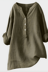 Marina – Relaxed Cotton Button Tunic