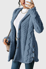 Gladys - Comfortable Mid-length Cardigan
