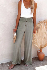 Kaweka - Relaxed High-Waist Pants