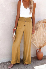 Kaweka - Relaxed High-Waist Pants