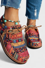 Zarelle – Boho Pattern Comfort Sneakers