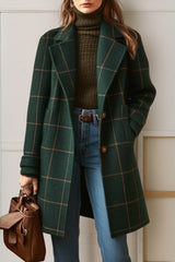 Virelle – Heritage Check Wool Coat