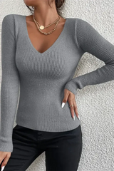 Solid Rib - Longsleeve