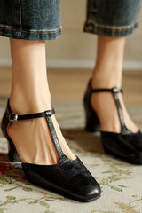 Marovelle - Vintage Leather Pumps