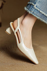 Celestique - Elegant Leather Pumps
