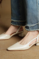 Celestique - Elegant Leather Pumps