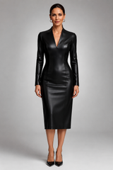 Noiré – Sculpted Luxe Bodycon Dress