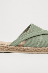 Livia-Cross Strap Espadrille Sandals